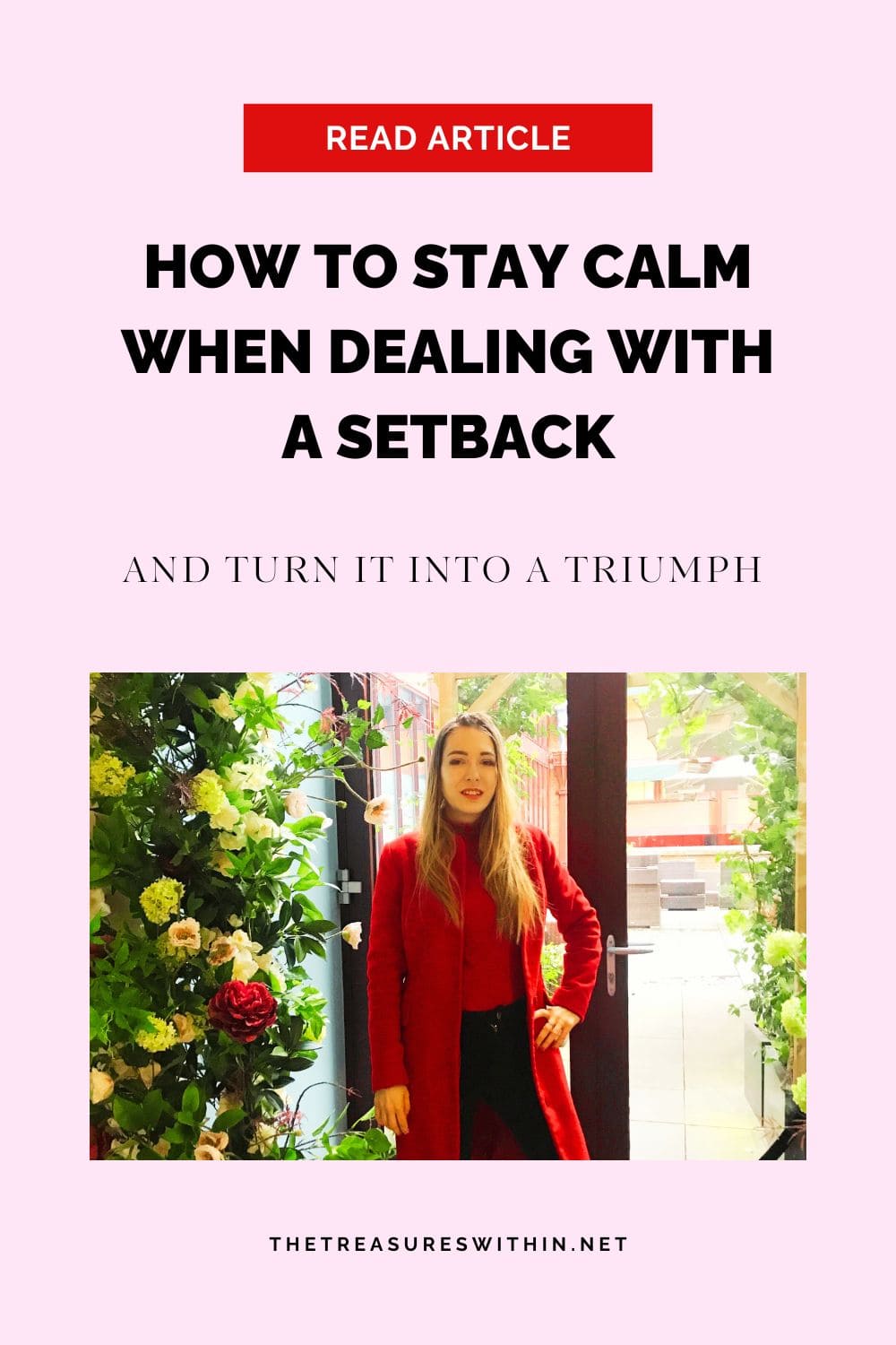 stay calm during setbacks